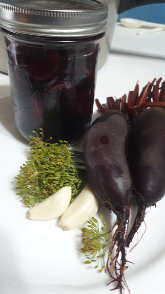 Garlic Dill Pickled Beets