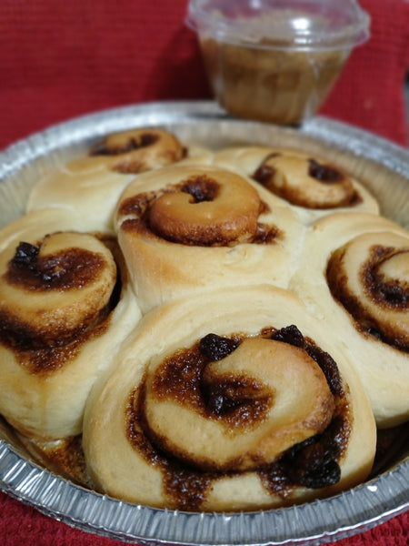 Sourdough Chelsea Rolls