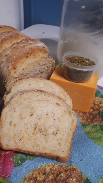 Herb & Cheese Sourdough Bread